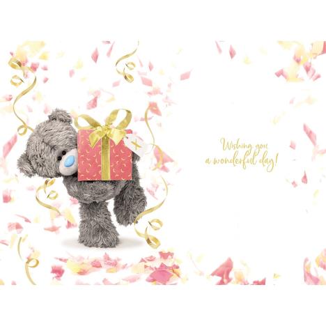 3D Holographic Fantastic Friend Me to You Bear Birthday Card Extra Image 1